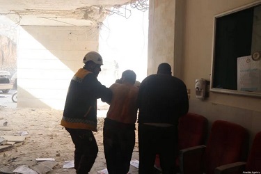 7 Warga Sipil Suriah Tewas Akibat Bombardir Pasukan Teroris Assad Di Rumah Sakit Atareb Aleppo